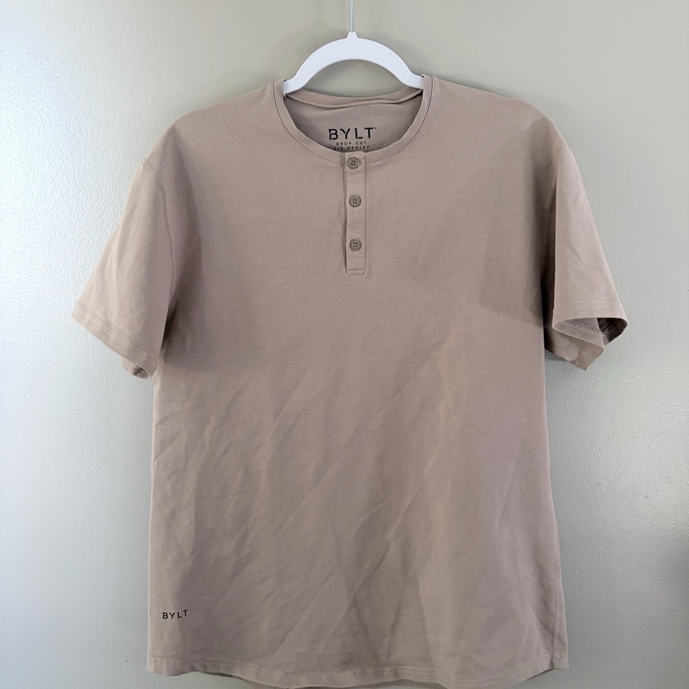 BYLT Basics Men’s Drop Cut Henley